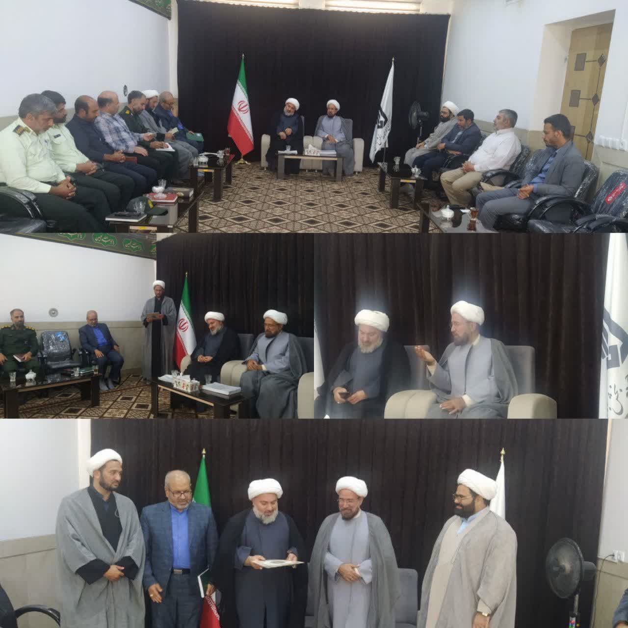 جلسه اعضای ستاد بخش بهمن شهرستان ابرکوه 