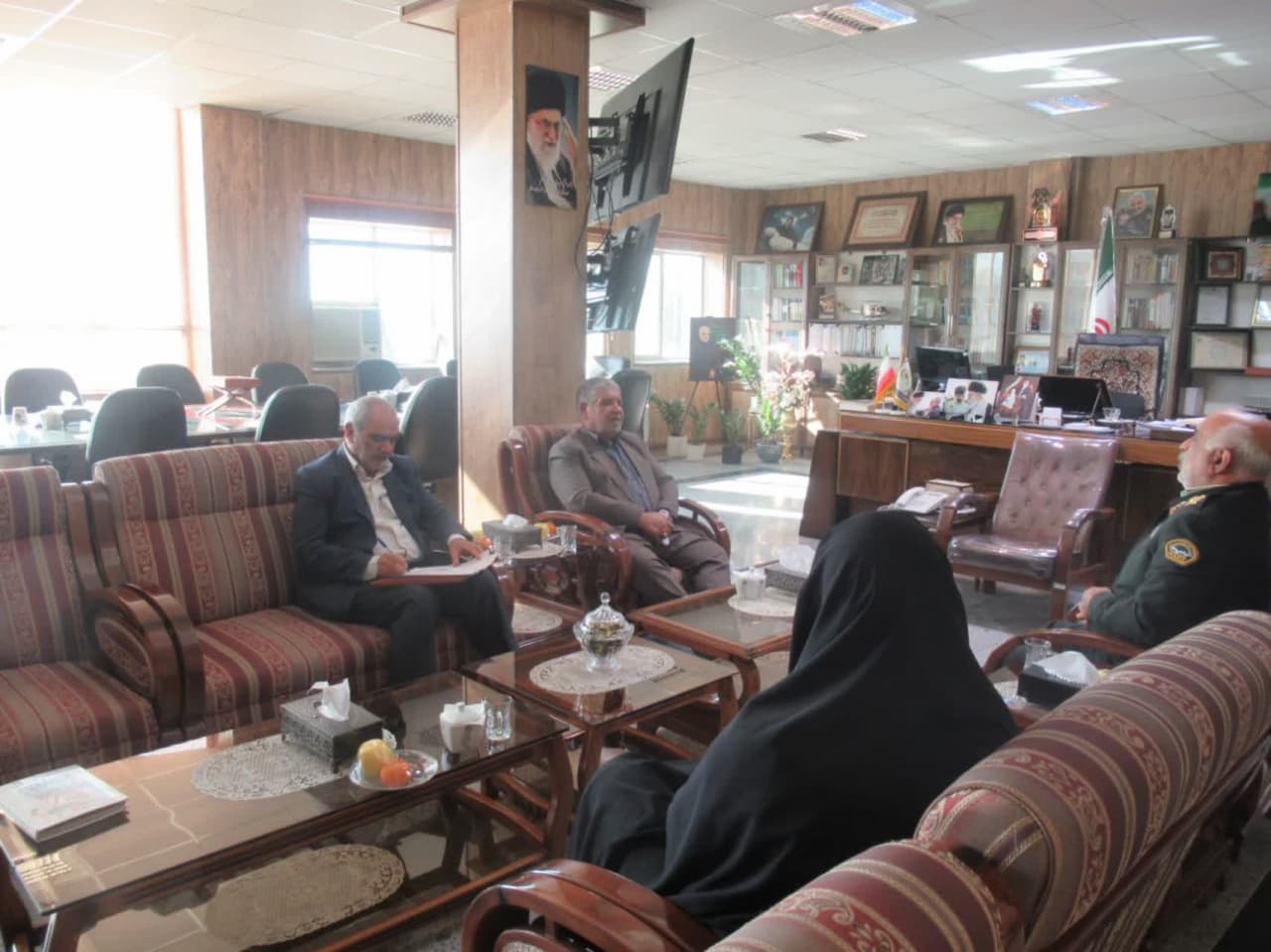 نشست هم اندیشی دبیر ستاد امر به معروف و نهی از منکر استان کرمان با فرمانده نیروی انتظامی
