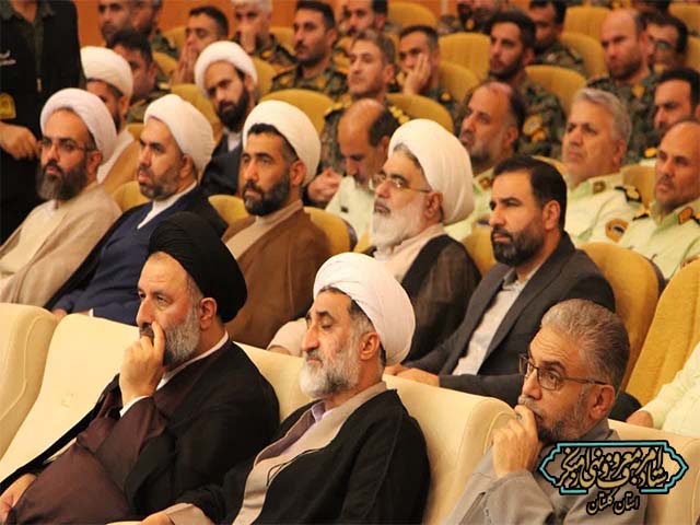 گزارش تصویری از تودیع و معارفه روسای محترم عقیدتی سیاسی نیروی انتظامی استان