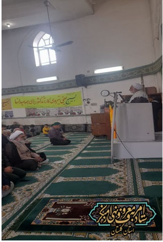 گزارش تصویری از حضور دبیر ستاد امربه‌معروف و نهی از منکر استان گلستان در مصلی نماز جمعه شهر فاضل‌آباد 