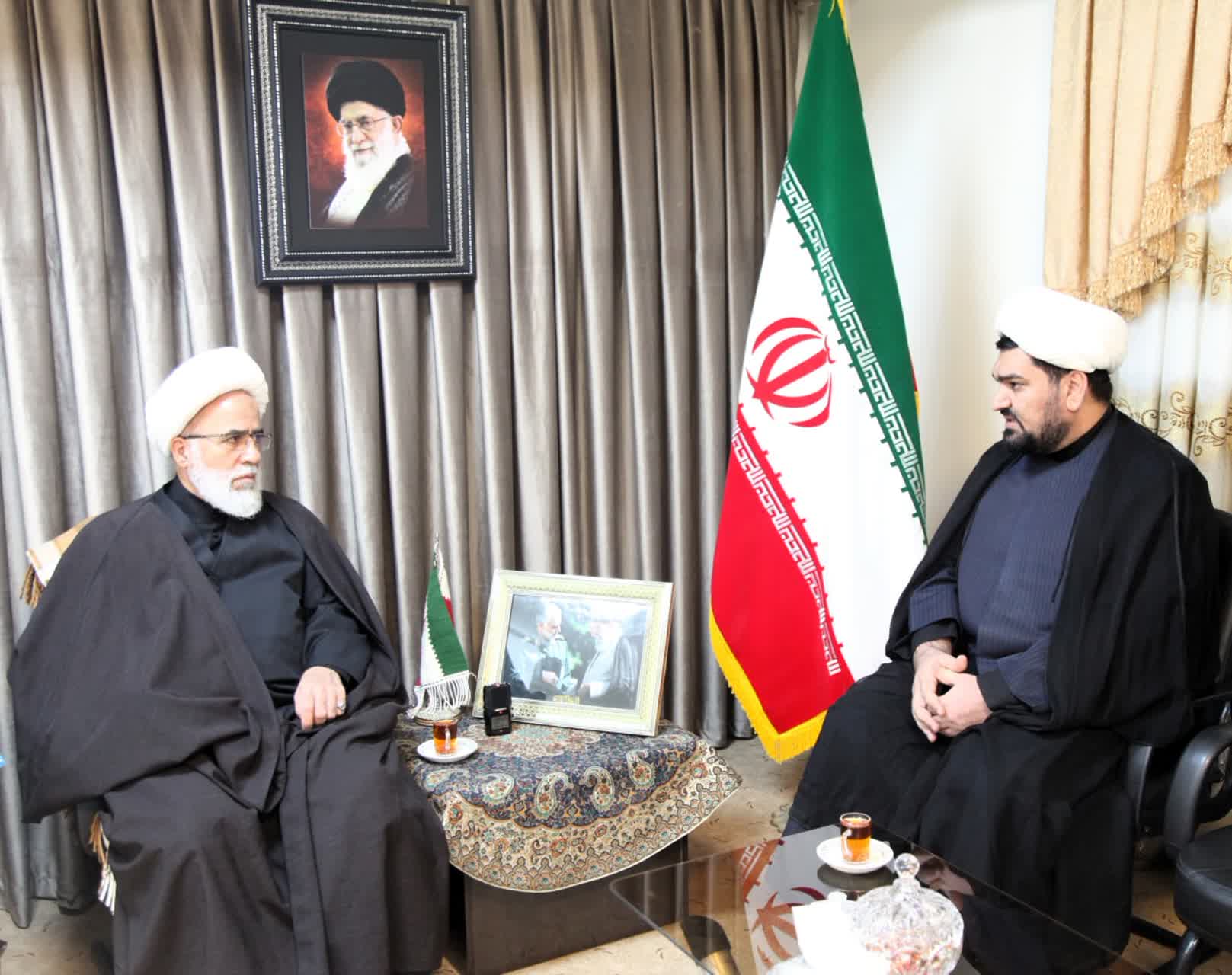 دیدار دبیر ستاد امر به معروف استان با رئیس ستاد امر به معروف و نهی از منکر استان کرمانشاه