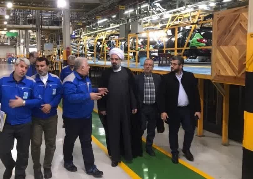 بازدید دبیر ستاد امر به معروف از ایران خودرو: