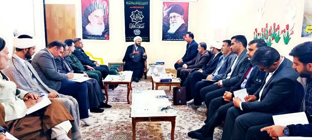 جلسه ستاد امر به معروف  شهرستان فراشبند با حضور رئیس شهرستان