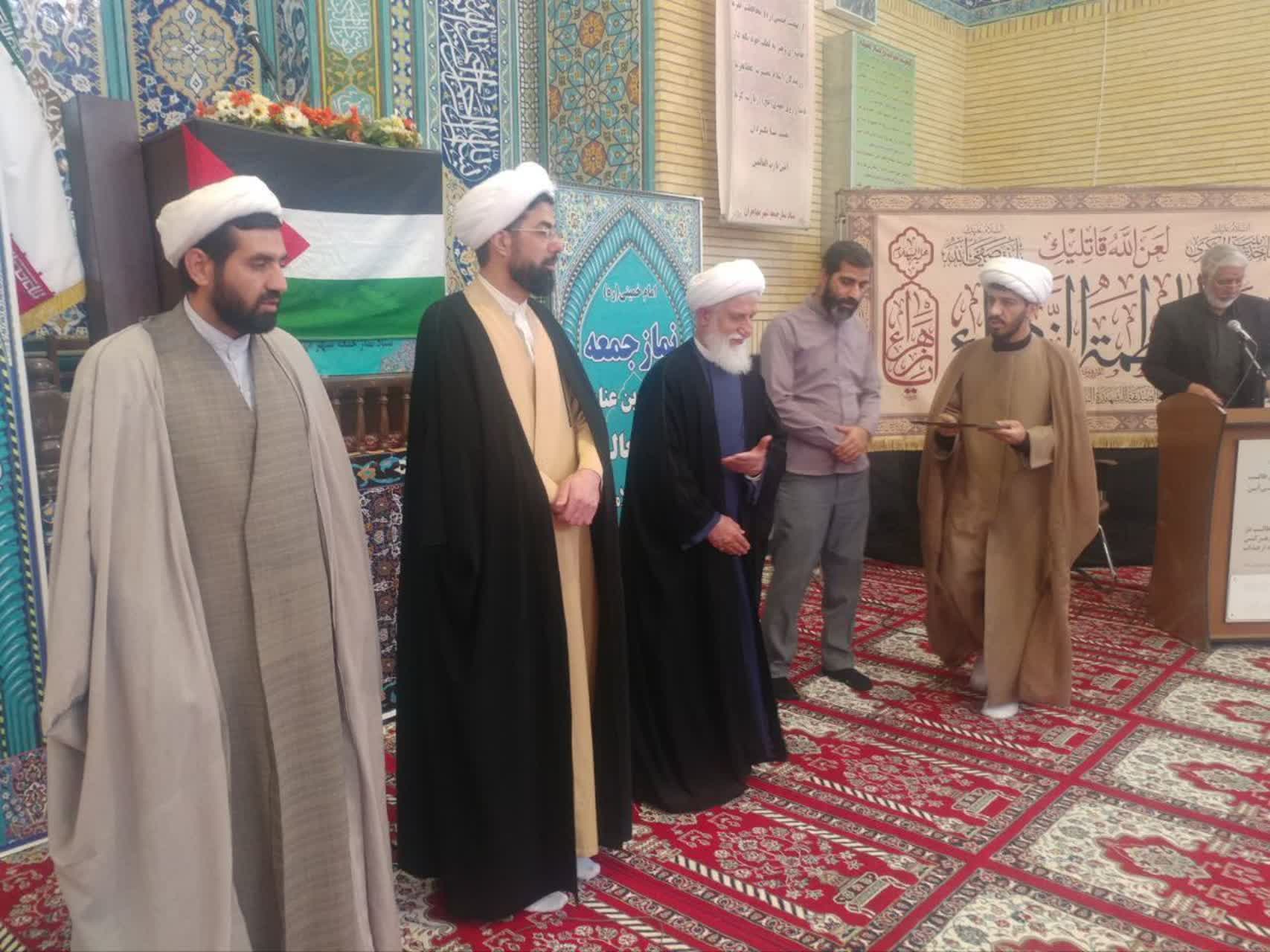 معارفه رئیس و دبیر ستاد امر به معروف و نهی از منکر شهر مهاجران