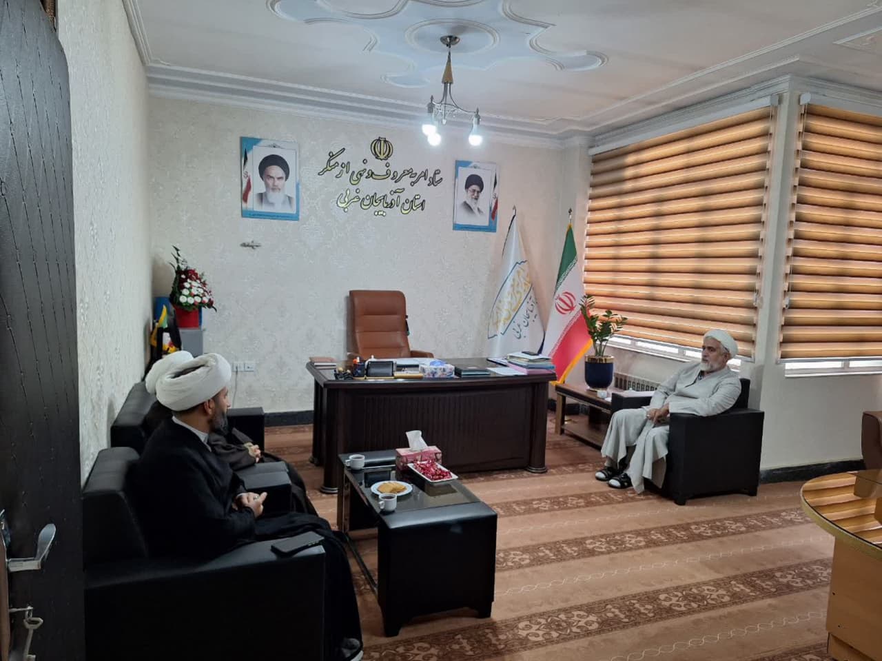 دیدار مدیر شورای سیاستگذاری ائمه جمعه آذربایجان‌غربی با دبیر ستاد امر به معروف استان