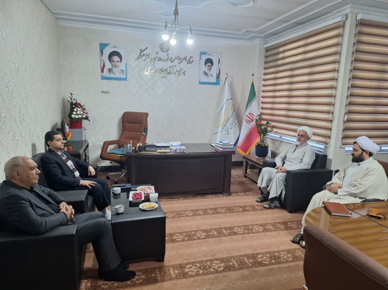 دیدار مدیر نمایشگاه بین‌المللی ارومیه با دبیر ستاد امر به معروف آذربایجان‌غربی