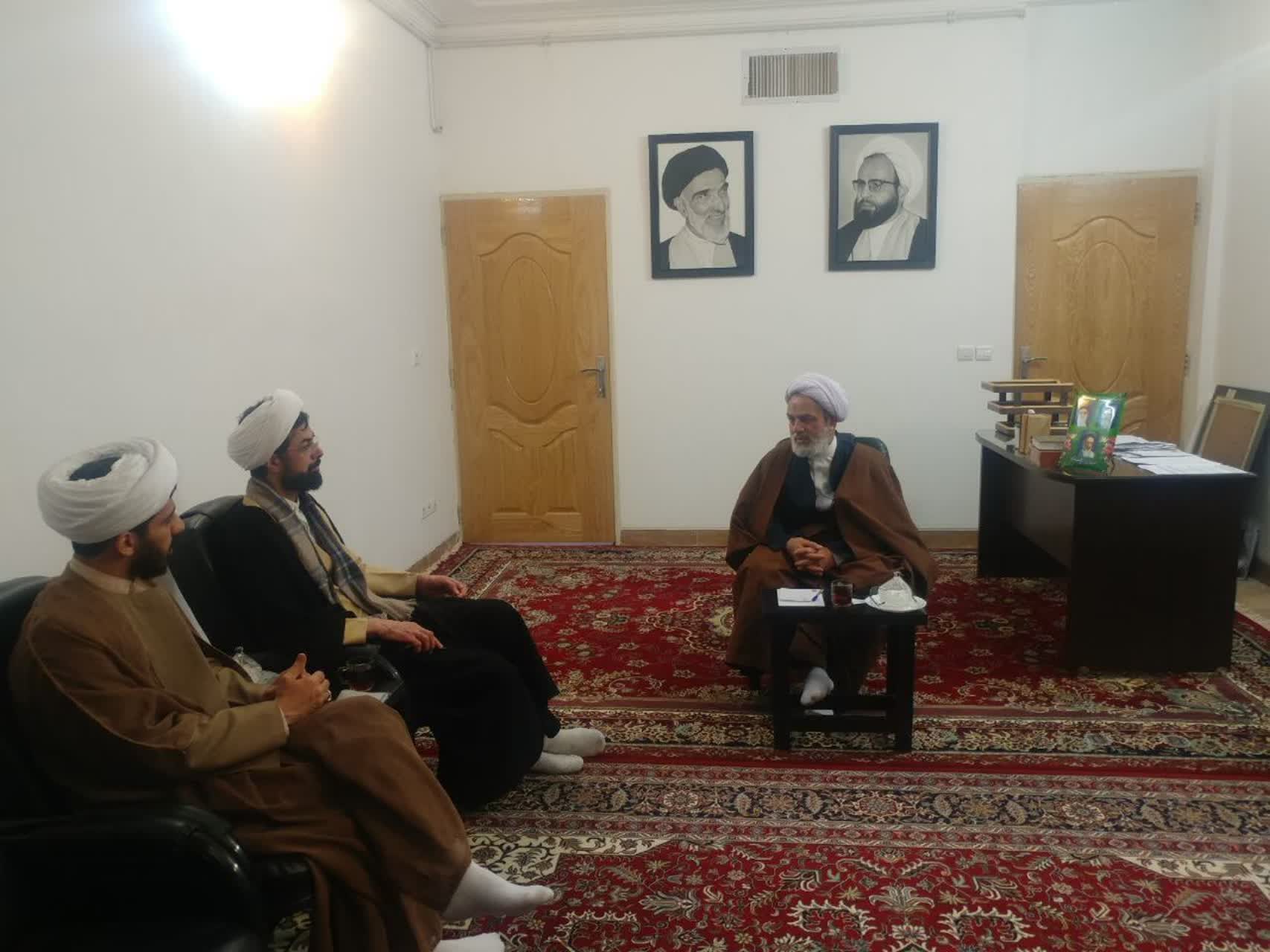  دبیر ستاد امر به معروف و نهی از منکر استان با امام جمعه محلات دیدار کرد