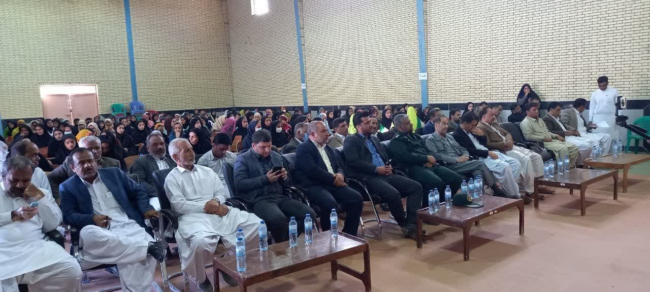 مراسم زنگ انقلاب شهرستان بمپور برگزار شد