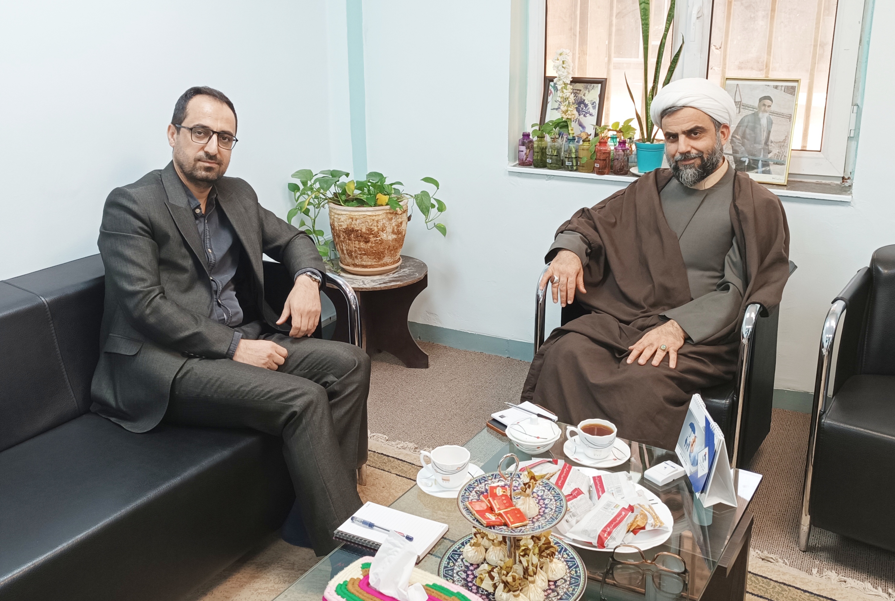 نشست معاون علمی و مهندسی فرهنگی ستاد استان با دبیر شورای عالی فرهنگی شرکت فولاد خوزستان 
