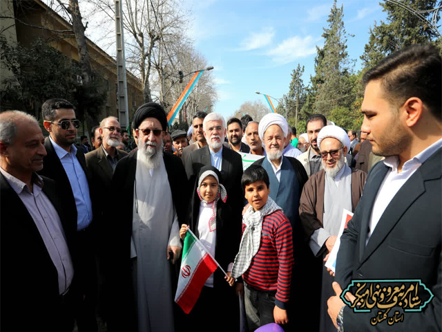 گزارش تصویری از راهپیمایی ۲۲ بهمن در چهل و پنجمین سالگرد پیروزی شکوهمند انقلاب اسلامی گرگان ۲۲ بهمن ۱۴۰۲