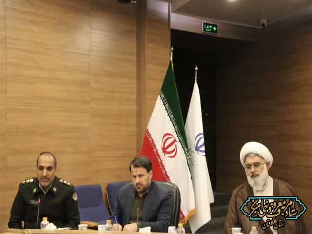 حضور حجت‌الاسلام‌والمسلمین دیلم دبیر ستاد امربه‌معروف و نهی از منکر در جلسه قرارگاه عفاف و حجاب امام حسن عسگری(ع)