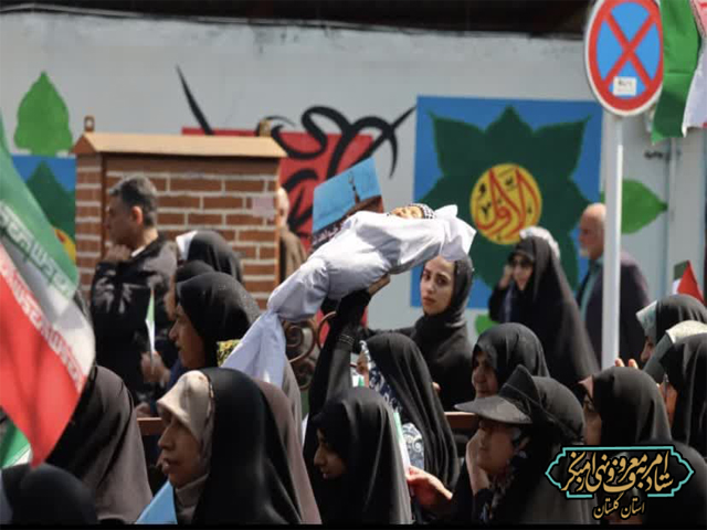 حضور کارکنان و طلایه‌داران ستاد امربه‌معروف و نهی از منکر استان گلستان در راهپیمایی روز جهانی قدس