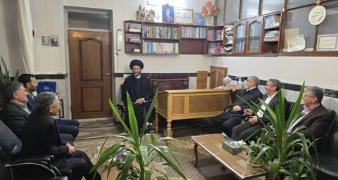 دیدار منتخبان مجلس شورای اسلامی استان اردبیل با نماینده ولی فقیه استان
