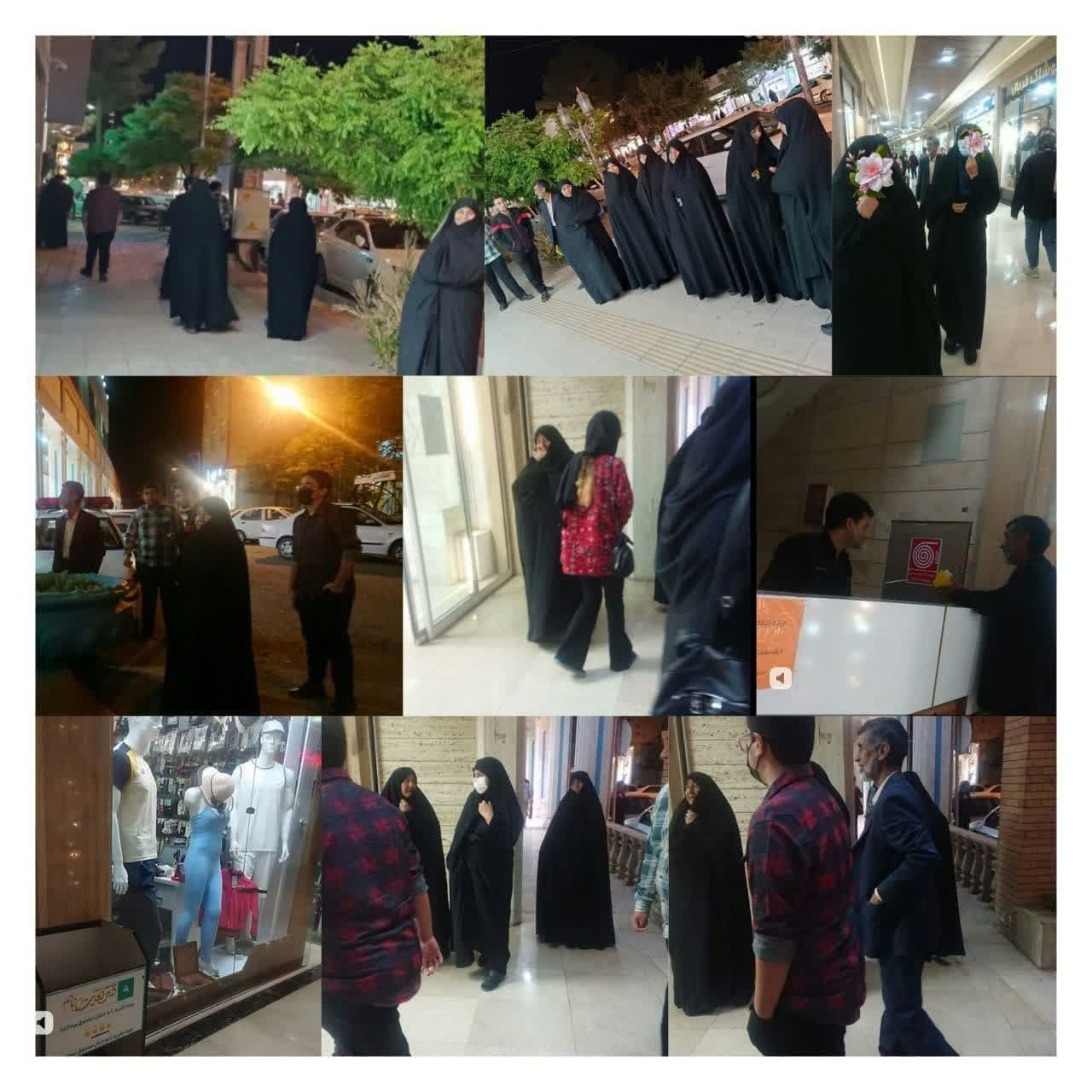اجرای طرح سراسری عفاف و حجاب در گناباد