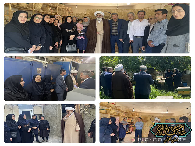 بازدید دبیر ستاد امربه‌معروف و نهی از منکر استان از فعالیت‌های صندوق خرد زنان روستایی لیوان غربی شهرستان بندر گز