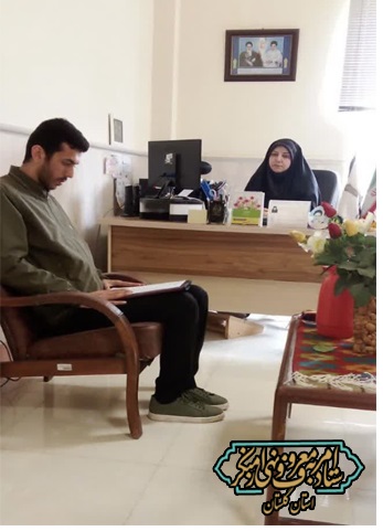 دیدار معاونت آموزشی ستاد امربه‌معروف و نهی از منکر با مسئول امور اداری، دانشجویی، فرهنگی دانشگاه جامع علمی کاربردی استان گلستان