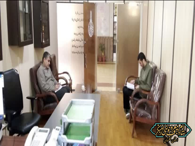 دیدار معاون علمی آموزشی ستاد امربه‌معروف و نهی از منکر استان با مسئول روابط عمومی دانشگاه مائده