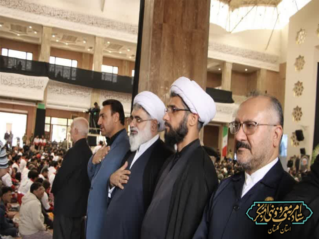 حضور کارکنان ستاد امربه‌معروف و نهی از منکر استان گلستان در مراسم عزاداری شهادت آیت‌الله رئیسی