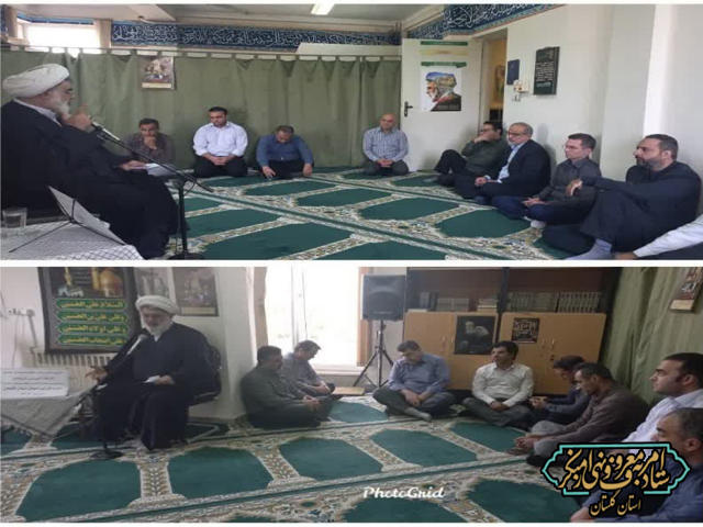 برگزاری مراسم بزرگداشت شهیدان خدمت در اداره کل ثبت‌احوال استان گلستان