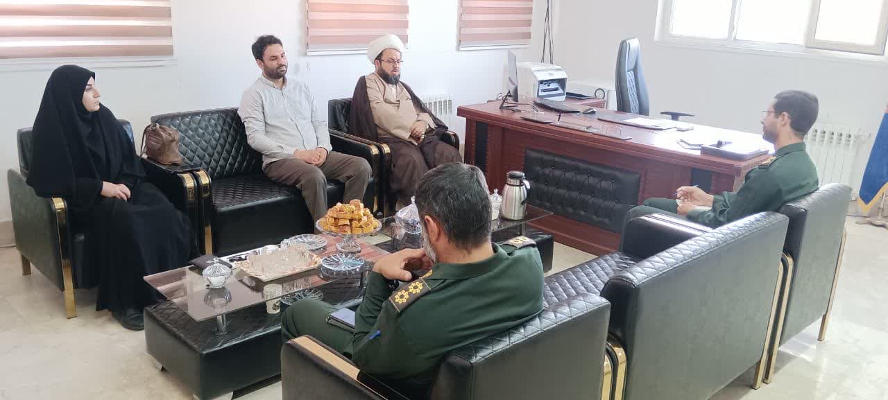 دیدار با فرمانده ی جدید سپاه ناحیه شهرستان چوار