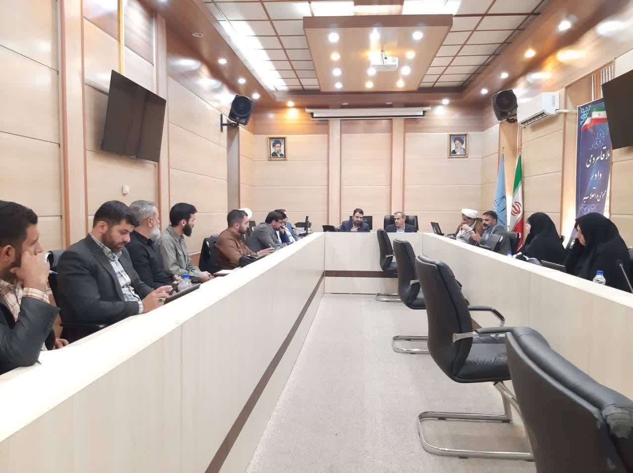 جلسه معارفه شورای امر به معروف و نهی از منکر دادسرای عمومی و انقلاب استان تهران برگزار شد