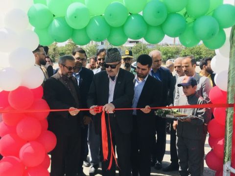  افتتاح بزرگ‌ترین زمین چمن مصنوعی آموزش‌وپرورش خراسان رضوی در حاشیه شهر مشهد مقدس