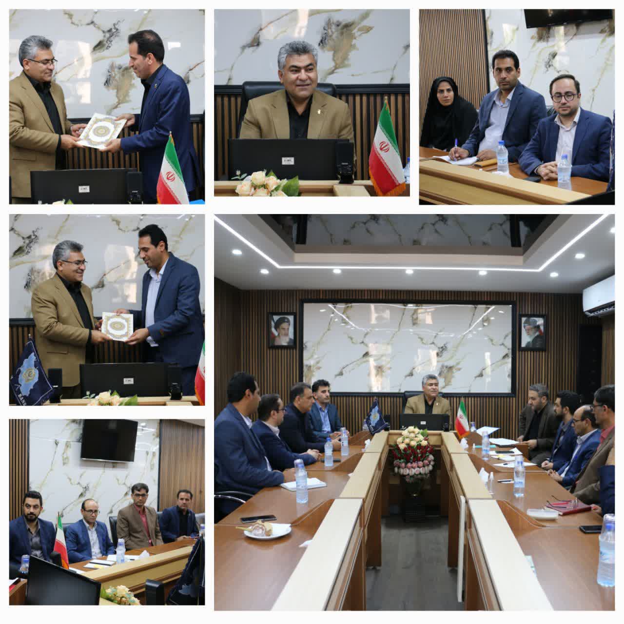 برگزاری جلسه شورای امر به معروف و نهی از منکر در مدیریت بانک سپه منطقه لرستان