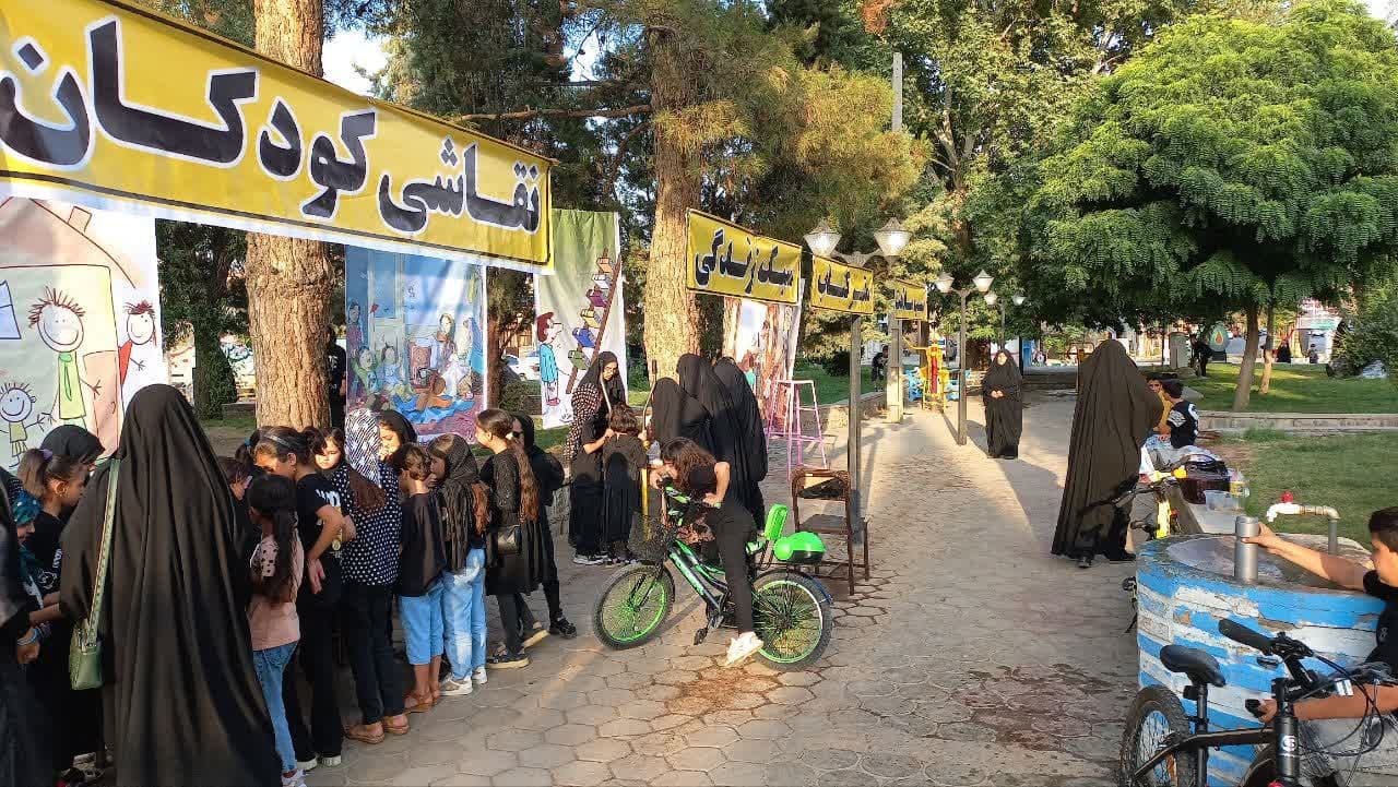  غرفه‌های فرهنگی طلایه‌داران معروف در خلیل‌آباد+تصاویر