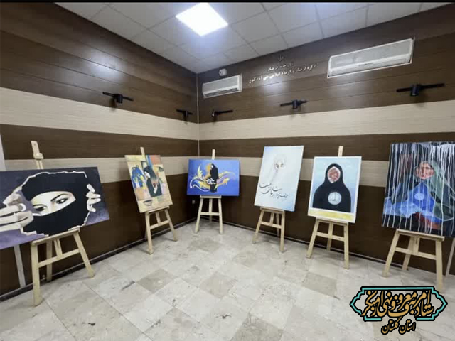 به مناسبت هفته احیاء برپایی نمایشگاه عفاف و حجاب و طراحی و نقاشی عفاف و حجاب در علی‌آباد کتول برگزارشد.