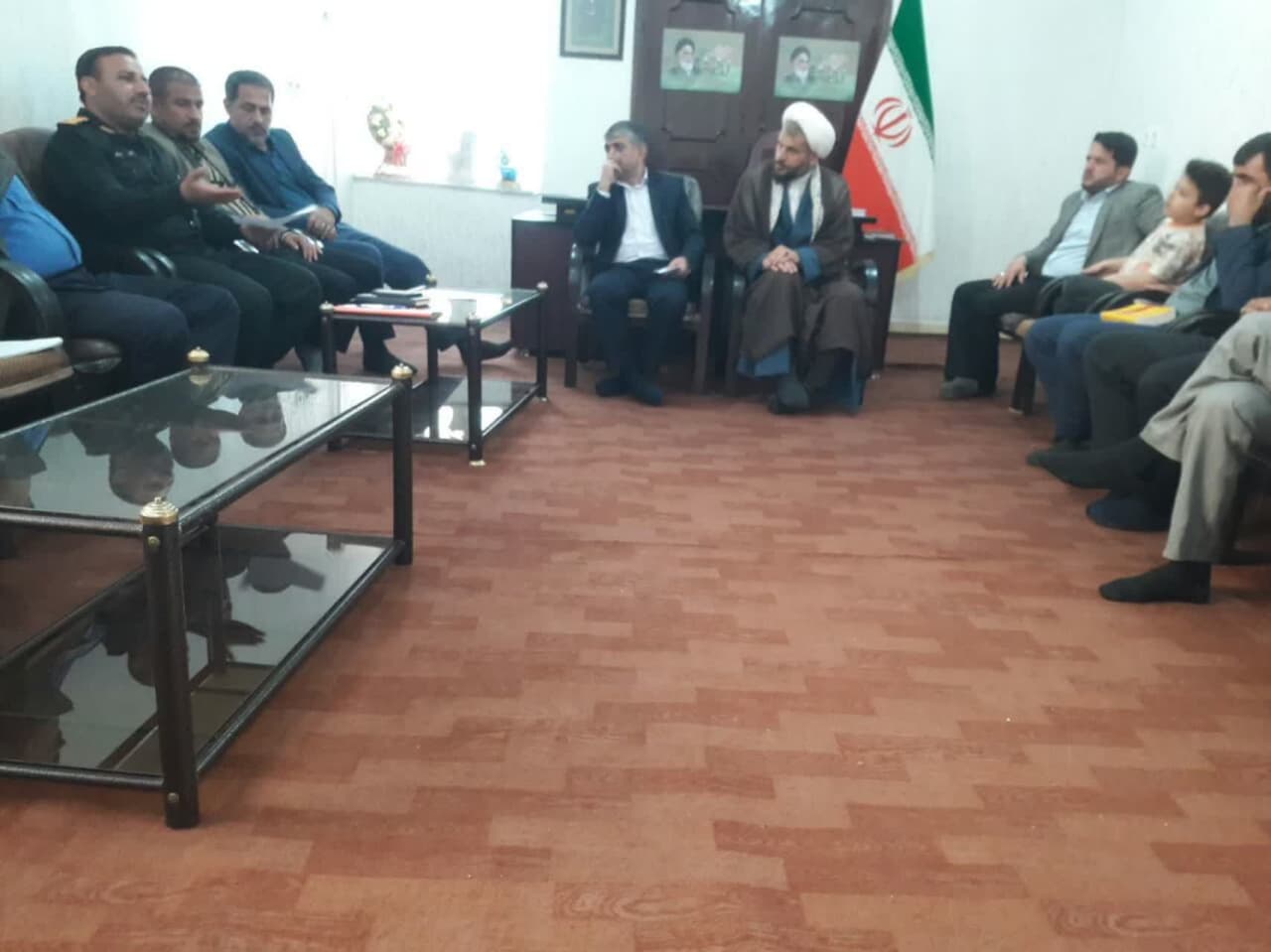 جلسه دبیر ستاد استان با مسئولین عفاف و حجاب در شهرستان باغملک