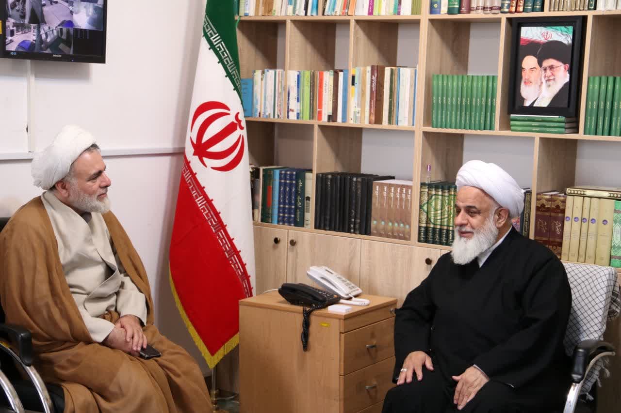 دیدار دبیر ستاد امر به معروف و نهی از منکر استان با رئیس ستاد شهرستان آبیک