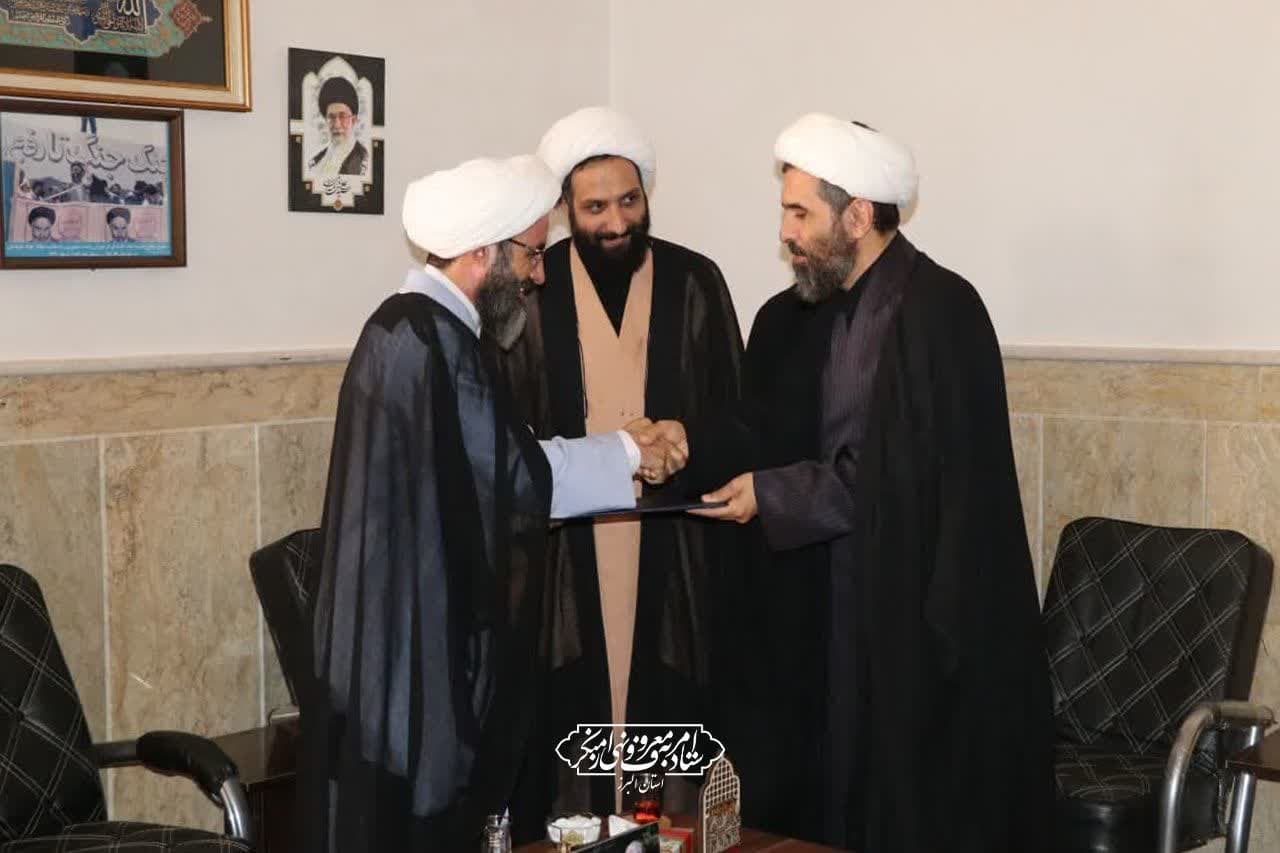  مراسم معارفه دبیر جدید ستاد احیای امر به معروف و نهی از منکر شهرستان نظرآباد