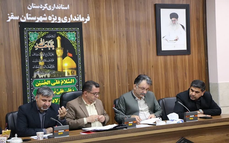  تكميل پروژه های نيمه تمام و اولويت دار شهرستان سقز