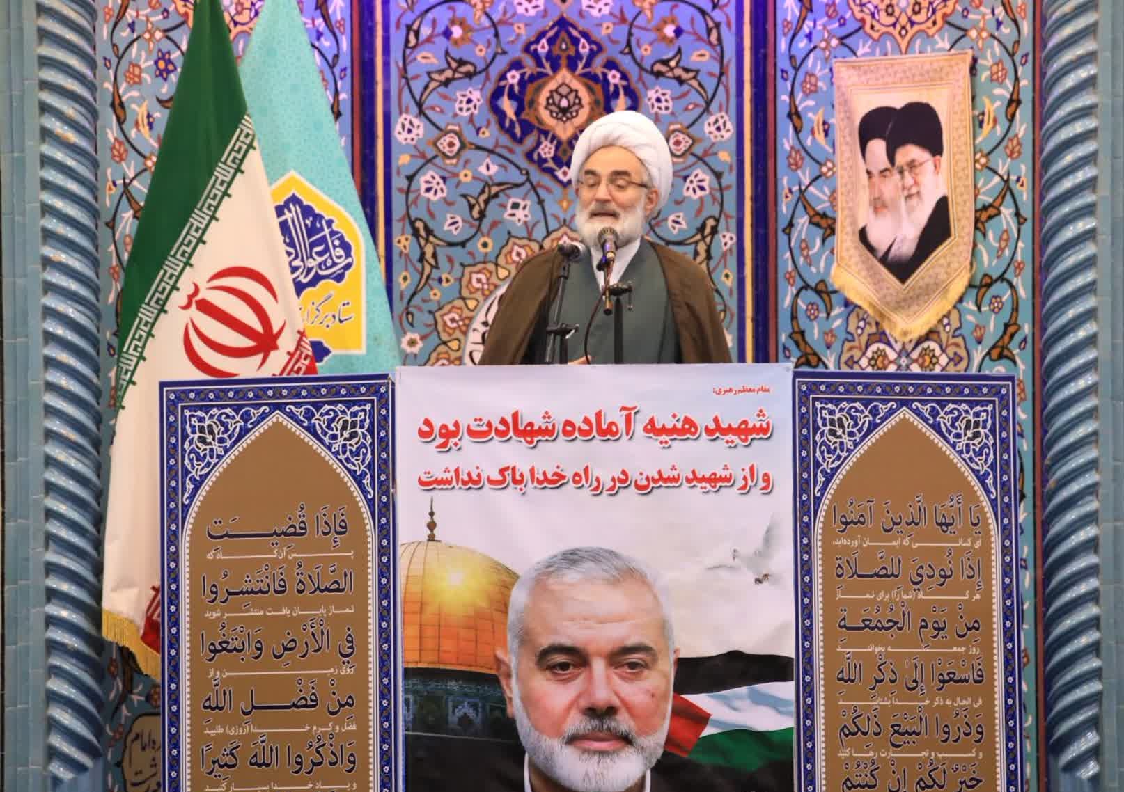 شهادت "اسماعیل هنیه" نشانه شکست رژیم جعلی اسراییل در میدان مبارزه است.