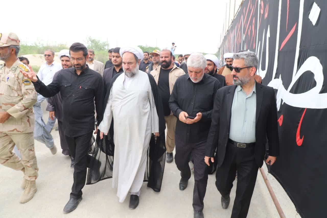 بازدید میدانی رییس ستاد امر به معروف و نهی از منکر سیستان و بلوچستان از مرز ریمدان