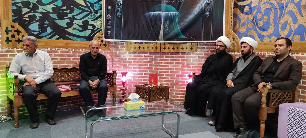 عصر شعر اربعینی "خیمه ات امن ترین جای جهان است"اباعبدالله برگزار شد