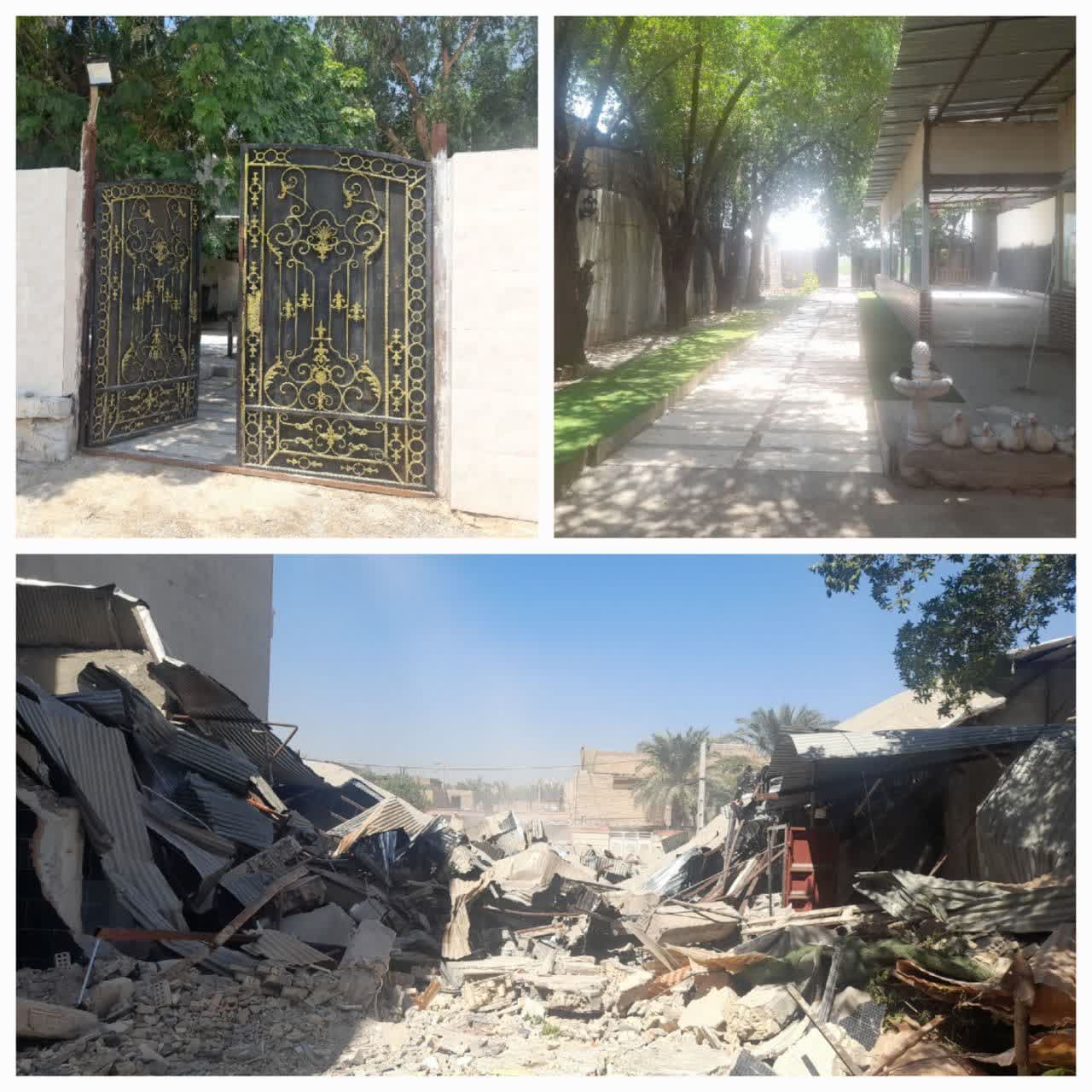 تخریب اماکن فساد زا و منافی عفت عمومی در اهواز