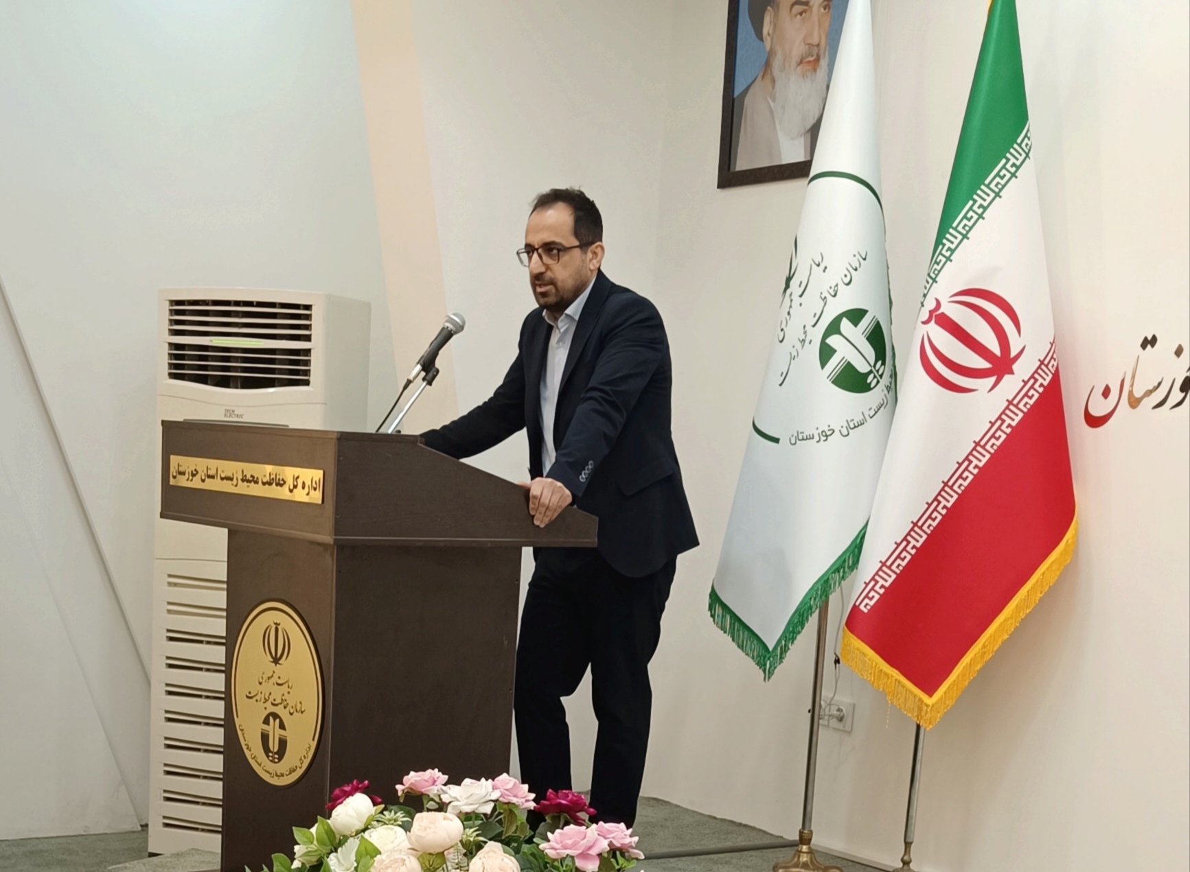 نشست آموزشی معاون علمی و مهندسی فرهنگی ستاد استان خوزستان با مدیران و کارکنان اداره کل حفاظت محیط زیست استان