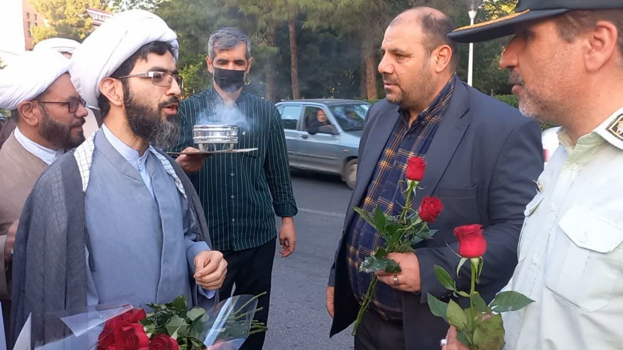 تقدیر از نیروی غیور انتظامی مستقر در سطح شهر جهت اجرای طرح نور