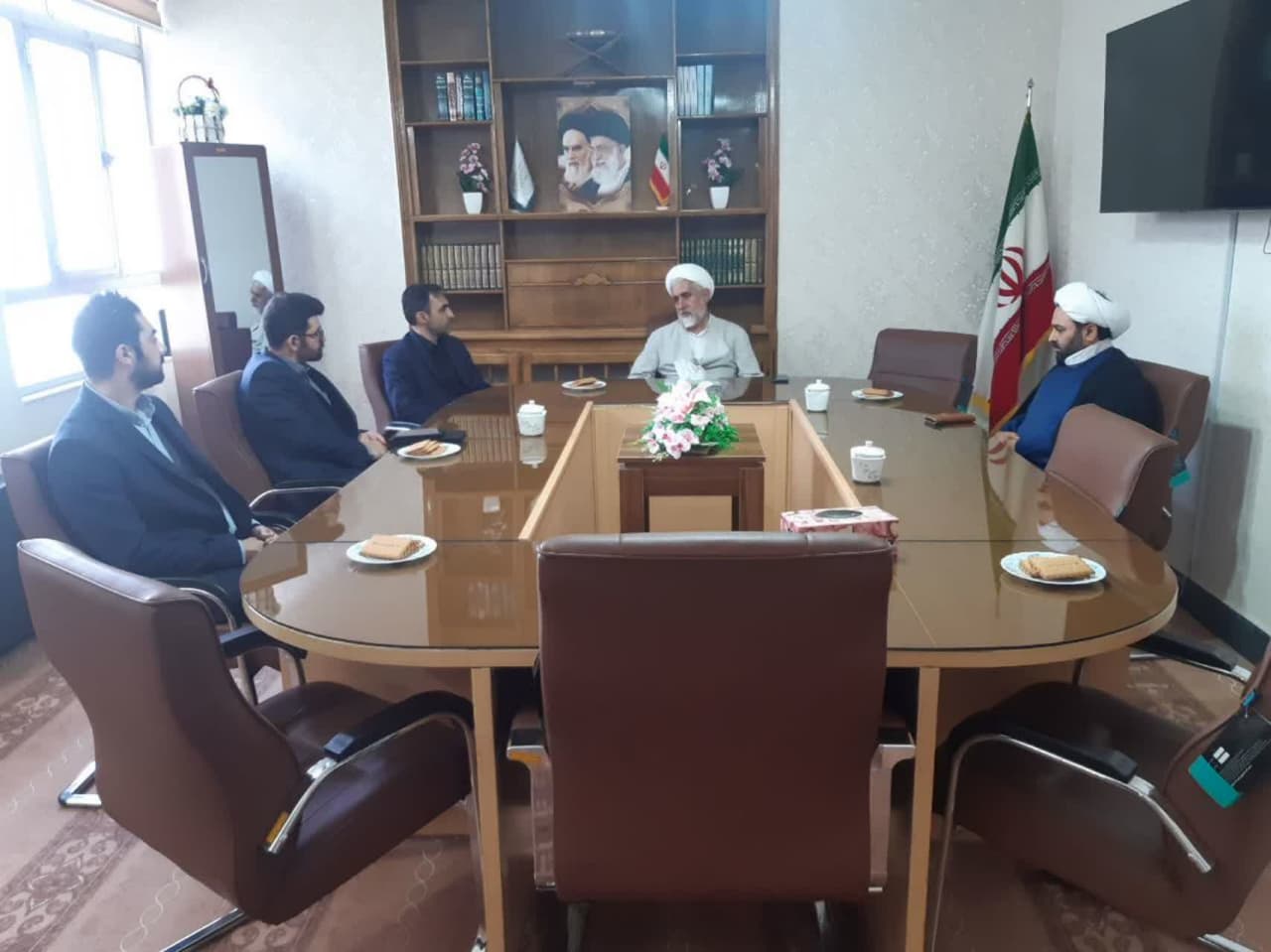 دیدار مدیرعامل بیمه دی استان با دبیر ستاد امر به معروف و نهی از منکر استان آذربایجان‌غربی