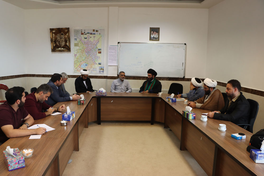 نشست مشترک ستاد امر به معروف استان با قرارگاه فاطمه الزهرا اردبیل