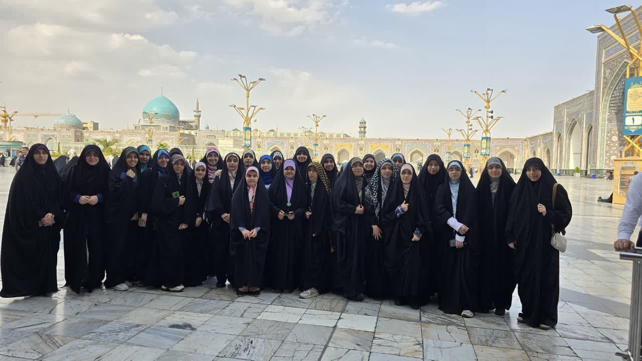 اردو معنوی مشهد مقدس ویژه دانش آموزان و اعضای ستاد های استانی بر گزار شد