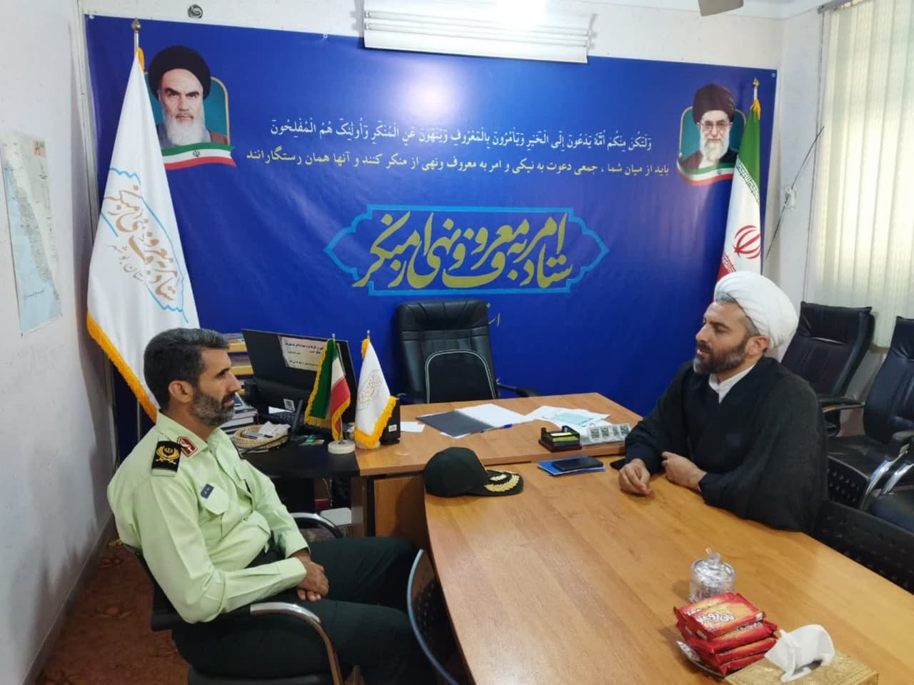نیرو انتظامی در کنار ستاد امر به معروف است