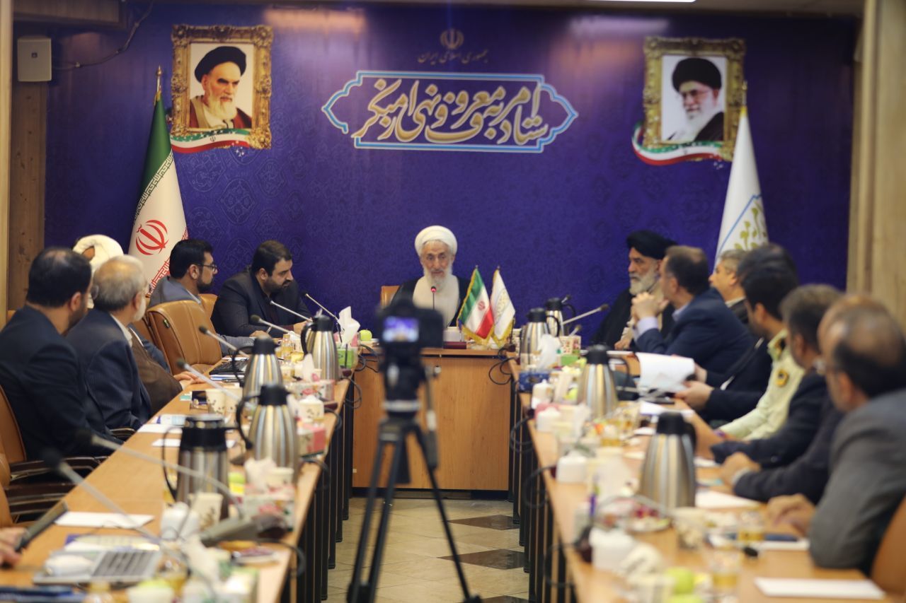 جلسه شورای اعضاء ستاد امر به معروف و نهی از منکر استان تهران برگزار شد