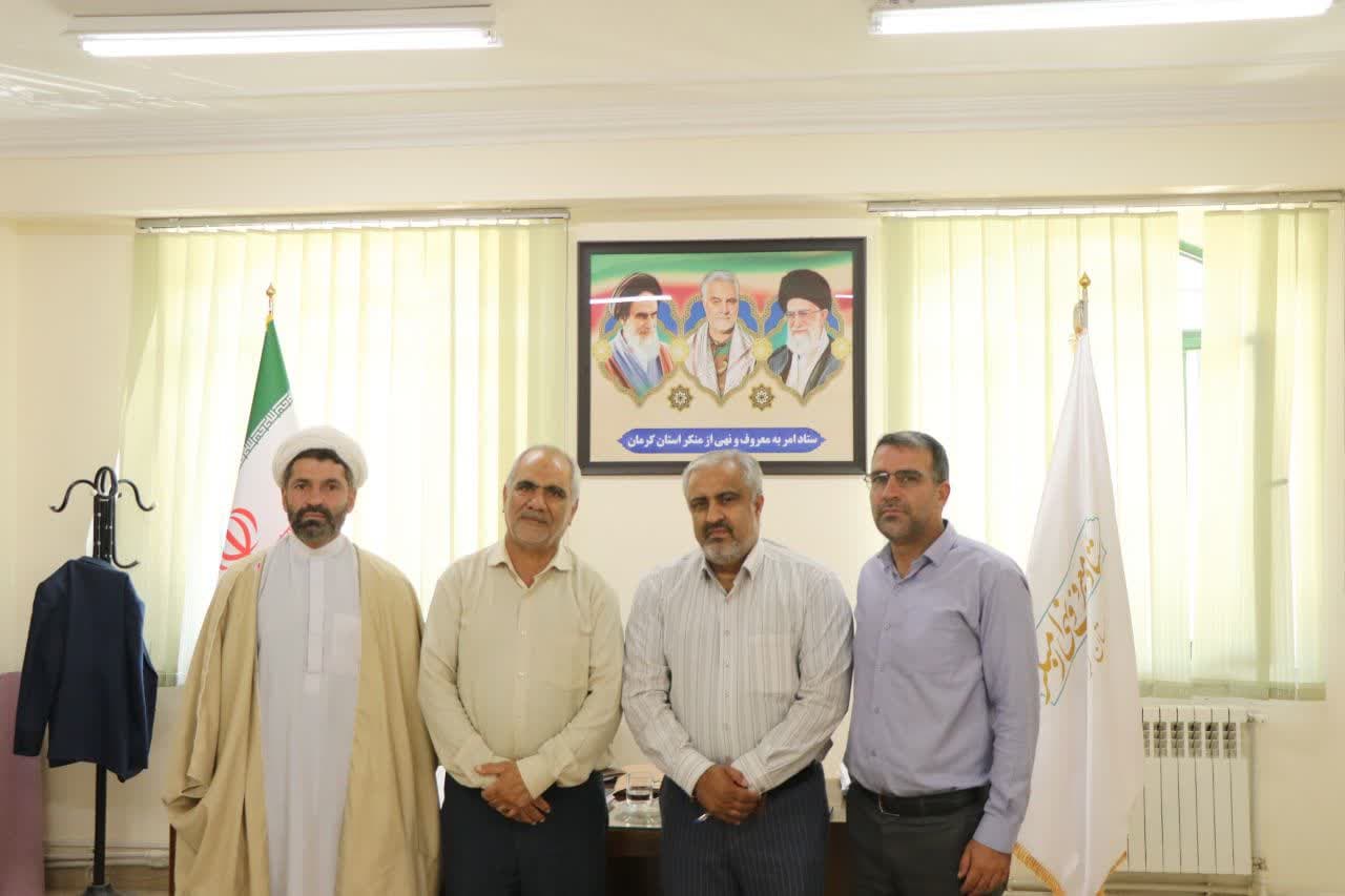  نشست مدیران ستاد امر به معروف و نهی از منکر استان کرمان با مدیران هیئت ورزش‌های ناشنوایان استان کرمان