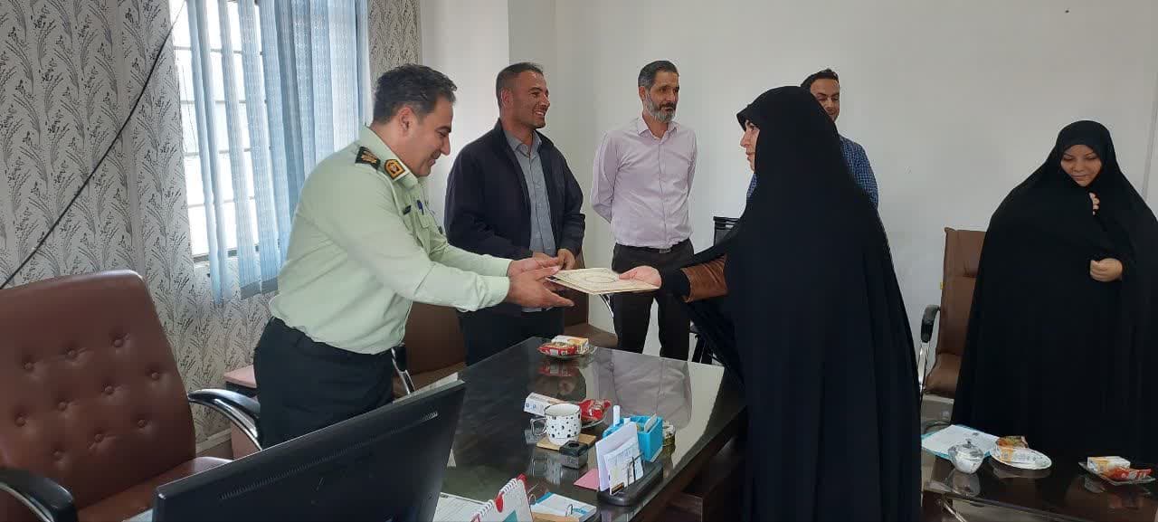 تقدیر از روئسای محترم امنیت اخلاقی و نظارت بر اماکن فرماندهی انتظامی آذربایجان‌غربی 