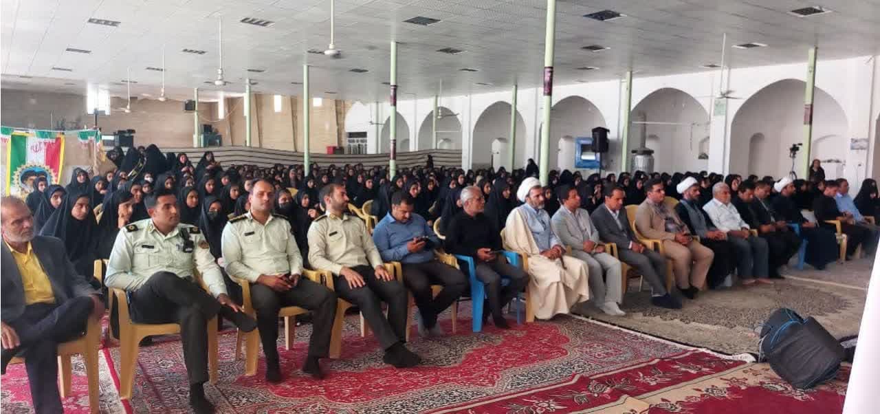 همایش بزرگ عفاف و حجاب رهروان زینبی در بخش یزدان آباد زرند