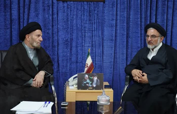 رئیس سازمان اوقاف و امور خیریه کشور با رئیس ستاد امر به معروف و نهی از منکر لرستان دیدار کرد