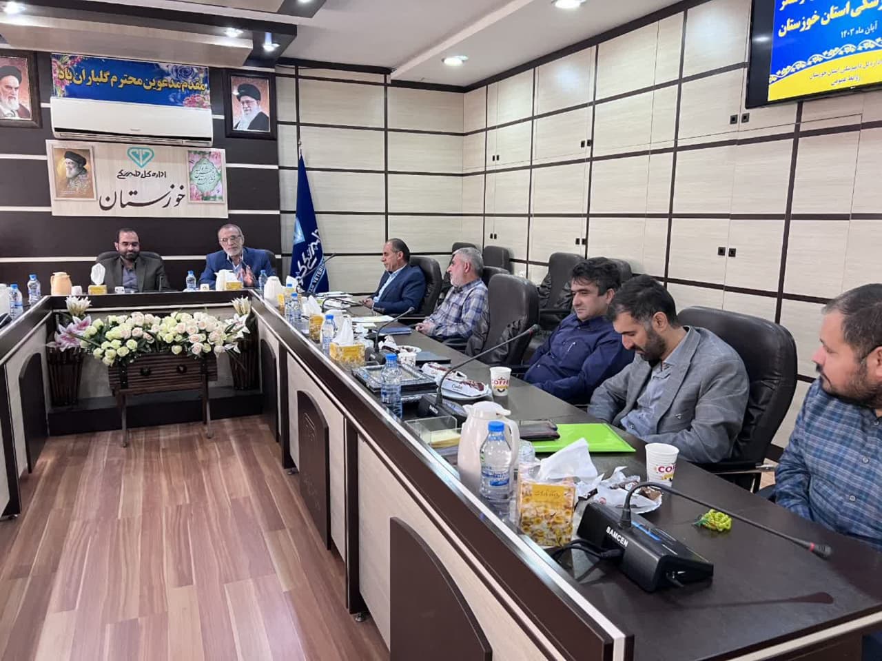 اعطاءاحکام شورای امر به معروف و نهی از منکر اداره کل دامپزشکی استان خوزستان