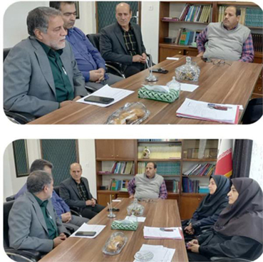 نشست مدیرکل و معاونین اداره کل فرهنگ و ارشاد اسلامی 